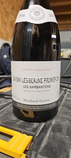 Burgundy Savigny-lès-Beaune Premier Cru Moillard Grivot Les narbantons 2016