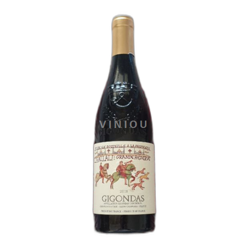 Rhône-dalen Gigondas Moulin de la Gardette Grande Réserve 2018
