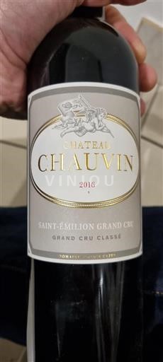 Bordeaux Saint-Émilion Grand Cru Château Chauvin 2016