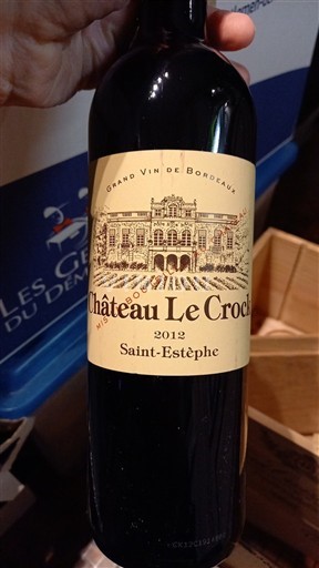 Bordeaux Saint-Estèphe Château Le Crock 2012