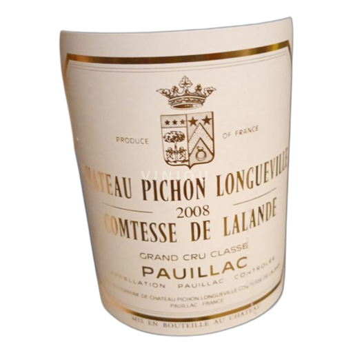 Bordeaux Pauillac Château Pichon Longueville Comtesse de Lalande 2008