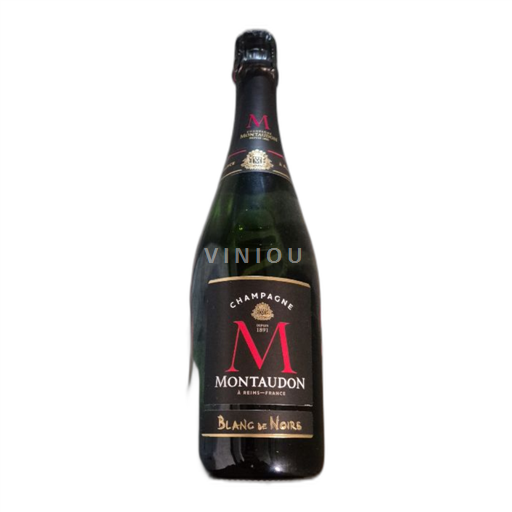 Champagne Champagner Montaudon Blanc de Noirs Ohne Jahrgang