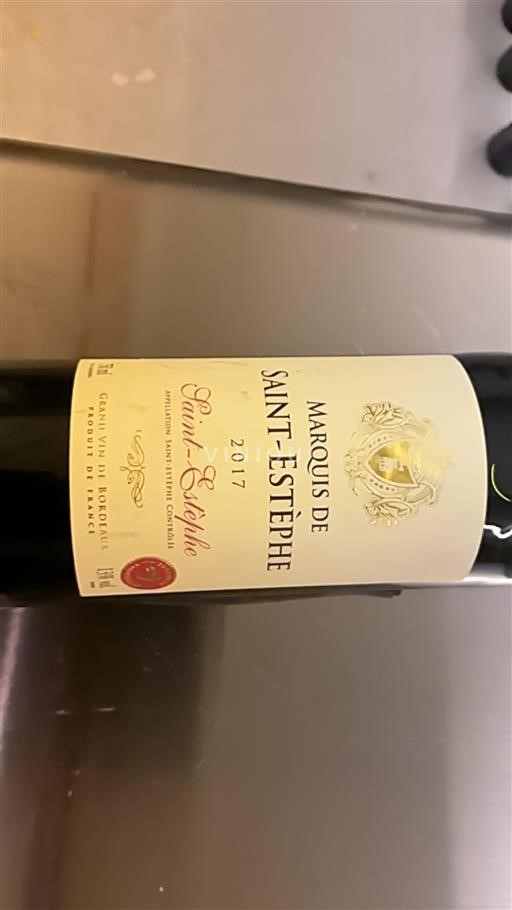 Bordeaux Saint-Estèphe Marquis de Saint-Estèphe 2017
