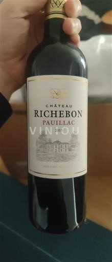 Bordeaux Pauillac Château Richebon 2015