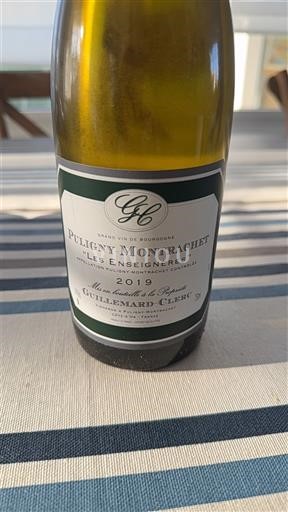 Bourgogne Puligny-montrachet Guillemard-Clerc Les Enseignères 2019