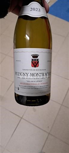 Bourgogne Puligny-montrachet Les Houlières 2023