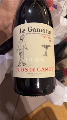 Sydväst Cahors Clos de Gamot Le Gamotin 2022