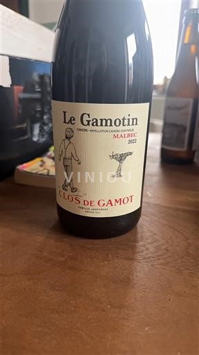 Sudoeste Cahors Clos de Gamot Le Gamotin 2022