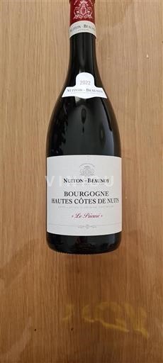 Borgogna Hautes Côtes de Nuits Nuiton-Beaunoy Le Prieuré 2022