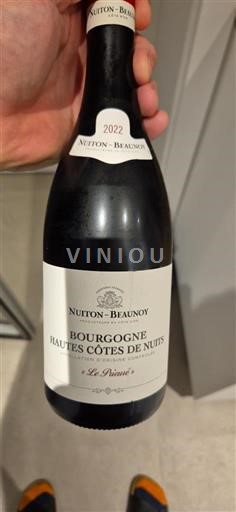 Burgundsko Hautes Côtes de Nuits Nuiton-Beaunoy Le Prieuré 2022