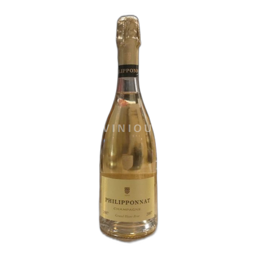 Vin Effervescent Blanc sec Grand Blanc Brut Philipponnat 2007 France Champagne AOC