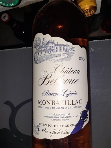 Sydväst Monbazillac Château Bellevue Réserve Lajonie 2015