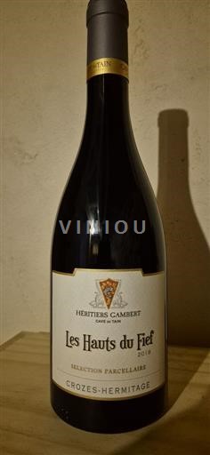 Thung lũng Rhône Crozes-hermitage Héritiers Gambert - Cave de Tain Les Hauts du Fief 2018