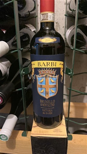 Vini Rouge sec Fattoria dei Barbi 2019 Italia Toscana Brunello di Montalcino DOC
