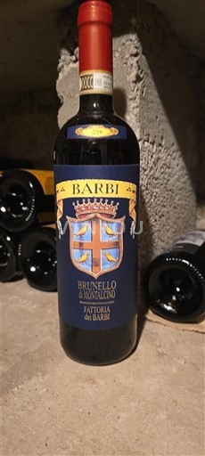 Tuscan Wines Brunello di Montalcino Fattoria dei Barbi 2019