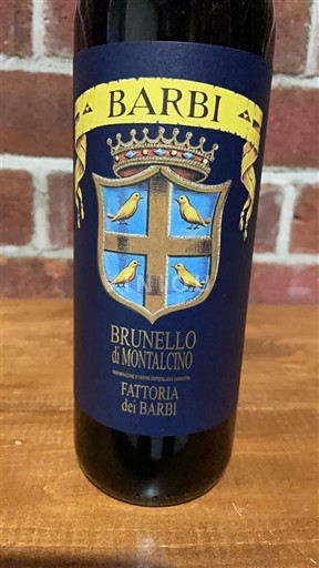 Toskánsko Brunello di Montalcino Fattoria dei Barbi 2019