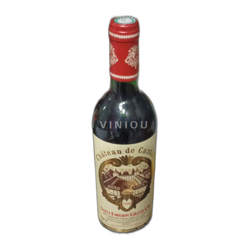 Bordeaux Saint-Émilion Grand Cru Château de Cantin 1990