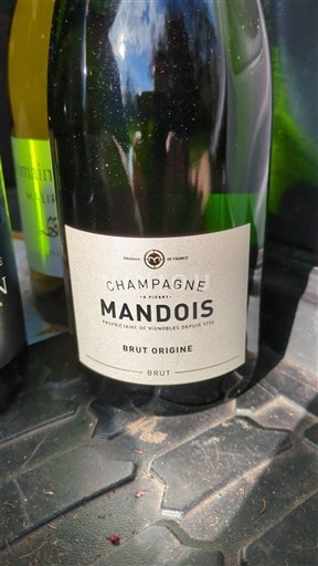 Champagne Sâm-panh Mandois Brut Origine Không niên vụ