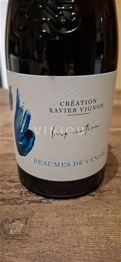 Valle del Ródano Beaumes de Venise Xavier Vignon Inspiration Sin añada