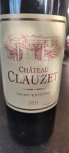 Bordeaux Saint-Estèphe Château Clauzet 2021