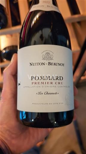 Bourgogne Pommard Nuiton-Beaunoy Les Charmots 2022
