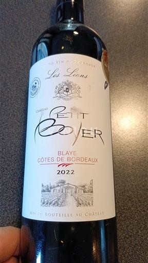 Bordeaux Blaye-Côtes-de-Bordeaux Château Petit Boyer Les Lions 2022