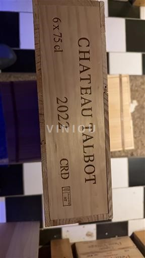 Bordeaux Saint-Julien Grand Cru Château Talbot 2022