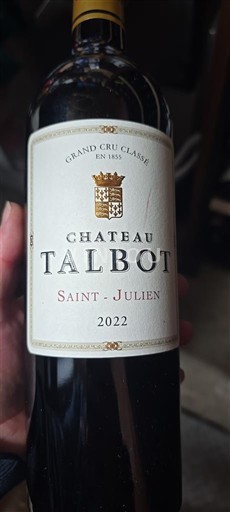 Bordeaux Saint-Julien Grand Cru Château Talbot 2022