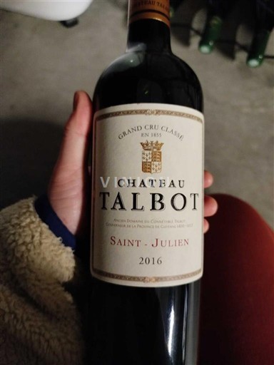Bordeaux Saint-Julien Grand Cru Château Talbot 2016