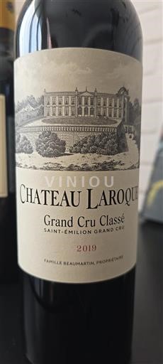 Bordeaux Saint-Émilion Château Laroque 2019