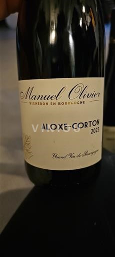 Borgoña Aloxe-Corton Grand Cru Manuel Olivier 2023