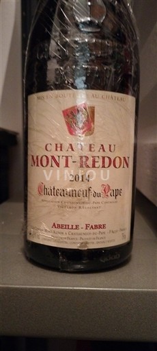 Rhônedalen Châteauneuf-du-Pape Château Mont-Redon 2014