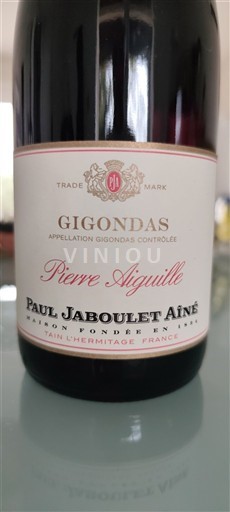 Valle del Ródano Gigondas Paul Jaboulet Aîné Pierre Aiguille Sin añada