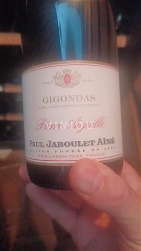 Rhônen laakso Gigondas Paul Jaboulet Aîné Pierre Aiguille Ei vuosikertaa