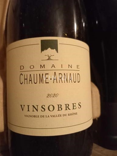 Rhônetal Vinsobres Domaine Chaume-Arnaud 2020
