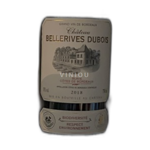 Bordeaux Blaye-côtes-de-bordeaux Château Bellerives Dubois 2018