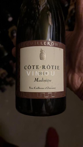 Rhône Valley Côte-Rôtie Yves Cuilleron Madinère 2019