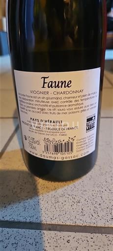 Languedoc Ospecificerad Moulin de Gassac Faune 2022