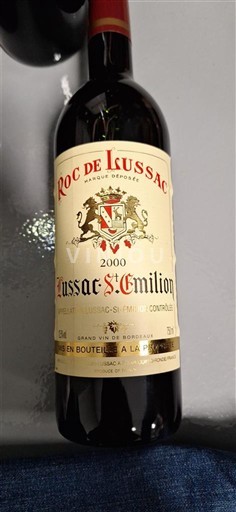 Burdeos Lussac-Saint-Émilion Roc de Lussac 2000