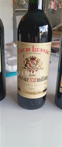 Bordéus Lussac-Saint-Émilion Roc de Lussac 2000