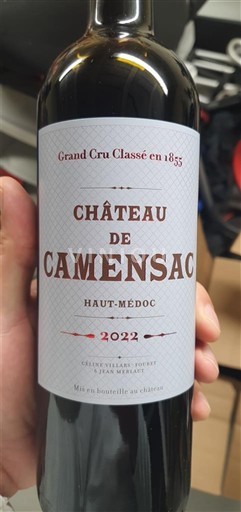 Bordeaux Haut-Médoc Château Camensac 2022