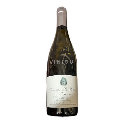 Roussillon Collioure Domaine de La Rectorie L'Argile 2021