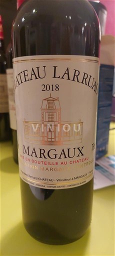 Bordeaux Margaux Château Larruau 2018