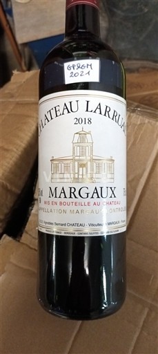 Bordeaux Margaux Château Larruau 2018