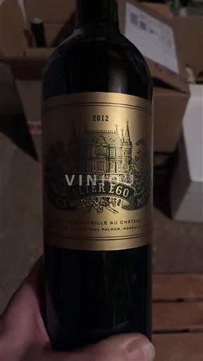 Bordeaux Margaux Château Palmer Alter Ego 2012