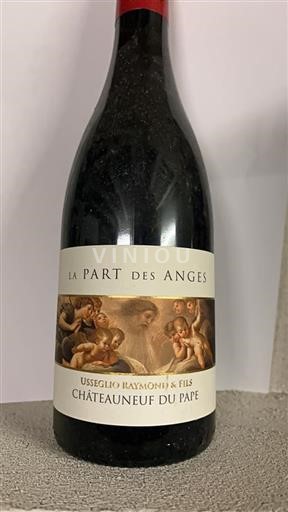 Vin Rouge sec La Part des Anges Usseglio Raymond & Fils 2020 France Vallée du Rhône Châteauneuf-du-pape AOC