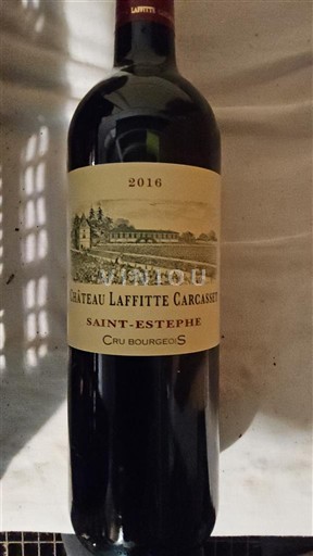 Burdeos Saint-Estèphe Cru Bourgeois Château Laffitte Carcasset 2016