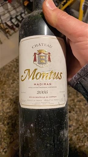 Südwestfrankreich Madiran Château Montus 2005