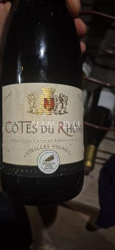 Thung lũng Rhône Côtes-du-rhône Vieilles Vignes 2007