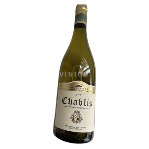 Burgundy Chablis Famille brocard 2022